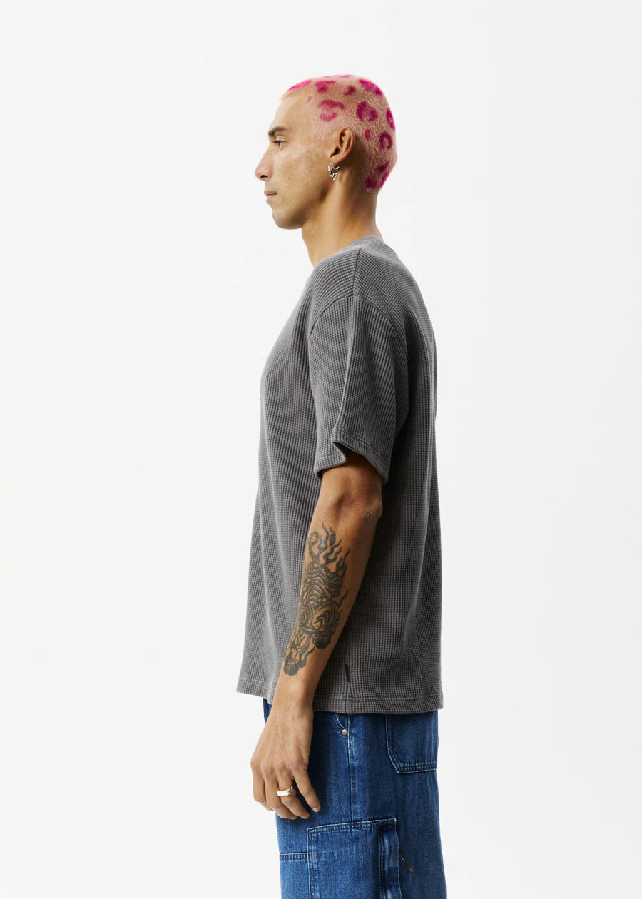 FLOWERBED RECYCLED WAFFLE RETRO FIT TEE