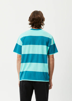 CONTINUAL RECYCLED STRIPE RETRO TEE